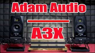 Video thumbnail for [SRS] Adam Audio A3X Powered Studio Monitor Sound Demo by E Project