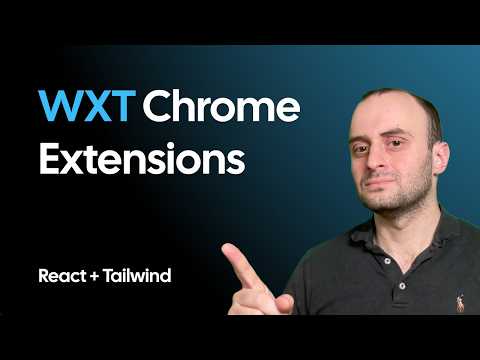 How to build Chrome Extensions with React, Tailwind, Shadcn using WXT