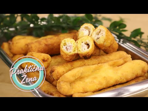 Praktična žena – Piroške sa pršutom i sirom