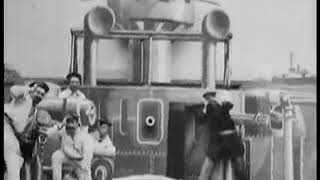 1897 Georges Méliès Combat Naval En Grêce Naval in Greece Short movie court metrage Silent Muet