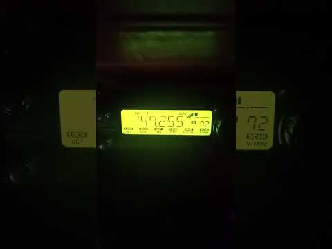 Contacto con LW5DZQ en la repetidora de Pinamar, Buenos Aires, Argentina.