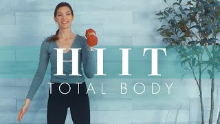 Low Impact HIIT // Full Body Workout Cardio, Strength & Stretching!