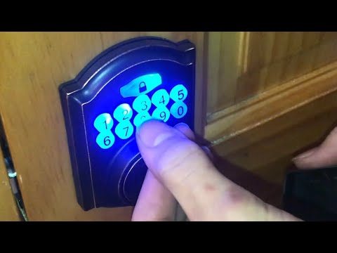 CHANGING passcode for electronic keypad deadbolt (defiant castle) “reprogramming electronic code”