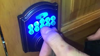 CHANGING passcode for electronic keypad deadbolt (defiant castle) “reprogramming electronic code”