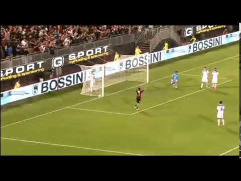 Cagliari 2-0 Catania - I gol - Tim Cup 23/08/2014