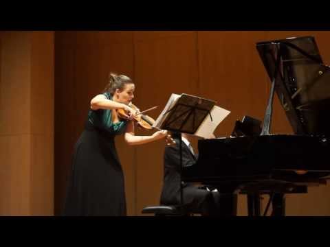 Julia Schröder (violin) plays Debussy Sonata - LIVE (full HD)