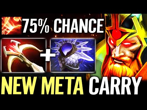 🔥 Blade Mail + 3x CRIT Wraith King NEW META Carry — 75% Chance Daedalus + SE vsTI Winner Dota 2 Pro