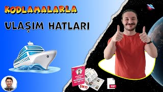 ULUSLARARASI ULAŞIM YOLLARI - HATLARI🌎 Tyt coğrafya 10.sınıf coğrafya 