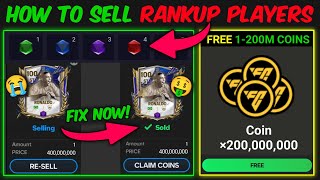 How to Sell RANK UP Players Easily in FC Mobile | Mr. Believer