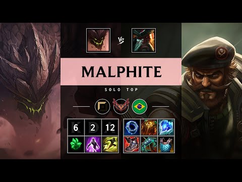 Malphite Top vs Gangplank - BR Grandmaster Patch 25.18
