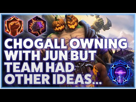 ChoGall Hammer - CHOGALL OWNING WITH JUN BUT TEAM HAD OTHER IDEAS... - Grandmaster Storm League
