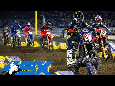 AMAスーパークロス 2022 Rd6 アナハイム（エンジェルスタジアム）West 250SXハイライト動画