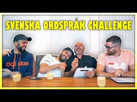 3 BRÖDER 1 PAPPA - SVENSKA ORDSPRÅK CHALLENGE