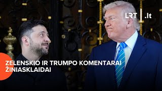 Zelenskio ir Trumpo komentarai žiniasklaidai | 2025-12-28