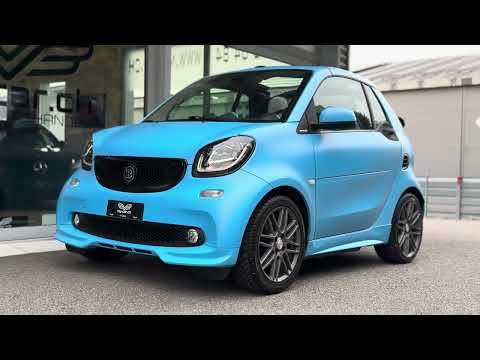 SMART fortwo Cabrio *BRABUS Edition Tailor Made* twinmatic || CH-FZG || LIMITIERT AUF 200 STK WELTWEIT-video-32