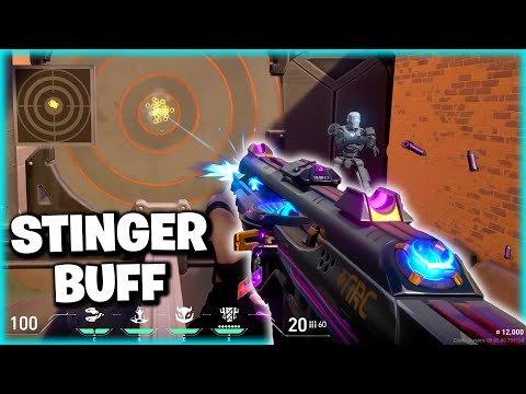 Valorant Are BUFFING The Stinger! (New PBE Changes)