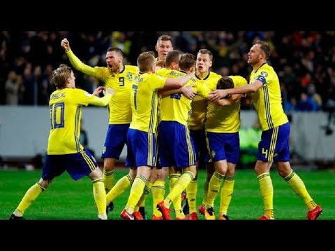 Italy close to missing out on first World Cup since 1958 after Sweden take first leg advantage.