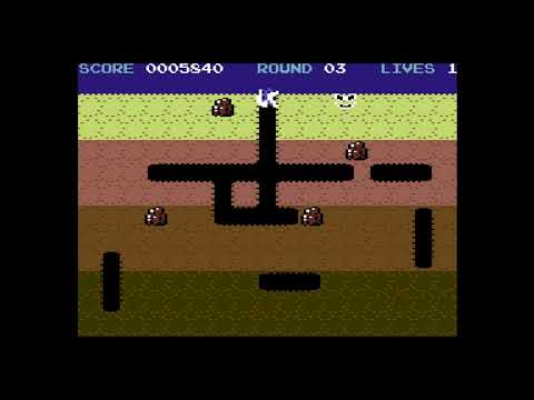 COMMODORE 64 += DIG DUG REVIVAL =+ VERSION 1.1 - UPDATE 2023