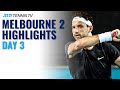 Kyrgios, Wawrinka, Dimitrov & Auger-Aliassime All In Action | Melbourne 2 2021 Day 3 Highlights