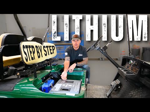 LITHIUM Upgrade For Your GOLF CART....STEP By STEP Install