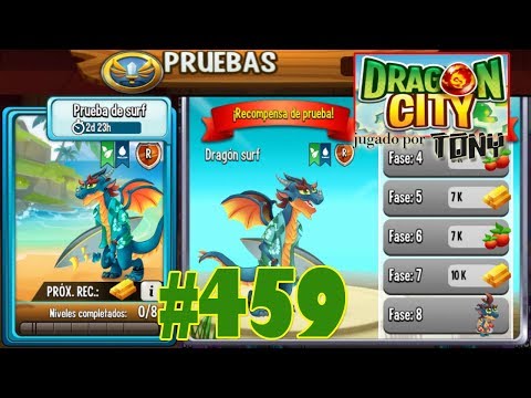 Dragon City "Capítulo 459 - Prueba de Surf: Dragón Surf" por Tony