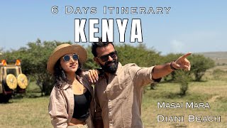 Kenya Complete Guide - 6 Days Masai Mara Itinerary with Safari Cost | 2 days Diani Beach & Mombasa