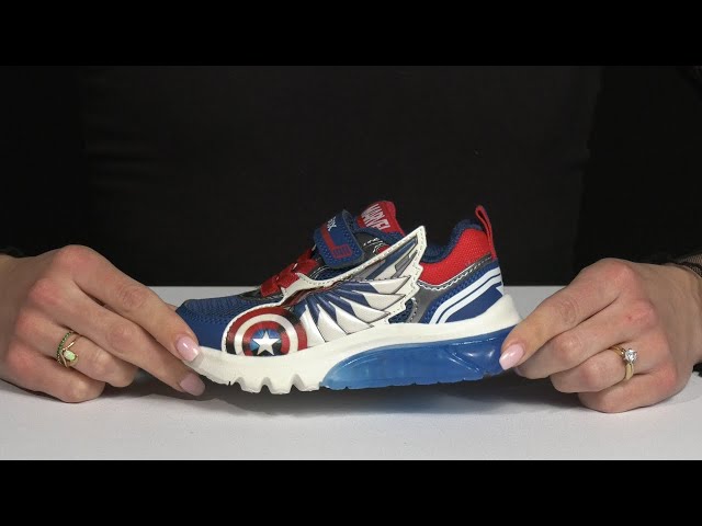 Vídeo relacionado con Geox - J CIBERDRON Boy F, Zapatillas Niños, Royal/Red,
