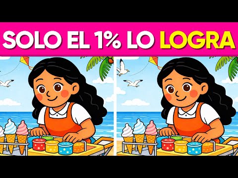 Are you a Genius at Observation? 🌊☀️⛱️ SPOT THE DIFFERENCES 🧠❄️ MENTAL QUIZ