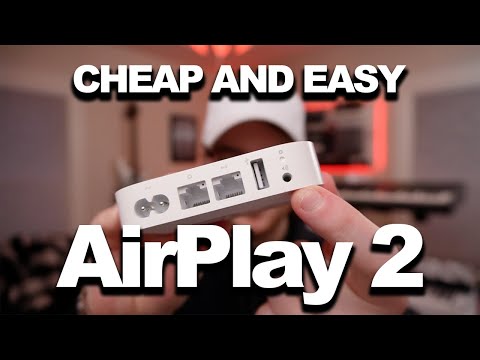 I added AirPlay 2 to my HiFi speakers with a cheap Apple router from 2012!