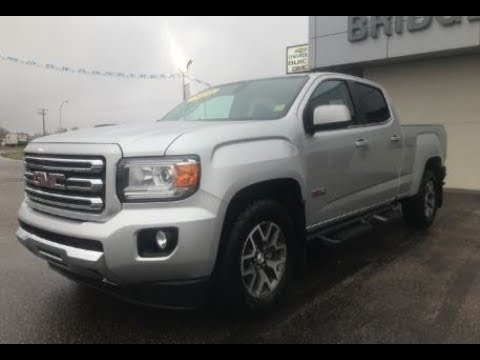 2016 GMC Canyon SLE | Used 4 door Crew Cab Pickup 6-Speed Automatic | Bridges GMC