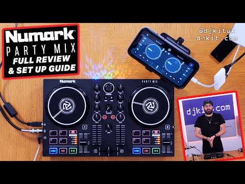 Numark Party Mix 2 DJ controller review - First look, set up & what's new? #TheRatcave