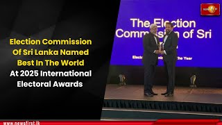 Download the video "Election Commission Of Sri Lanka Named Best In The World: At 2025 International Electoral Awards"