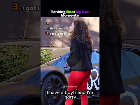 Ranking Best My Car Moments #viralshorts