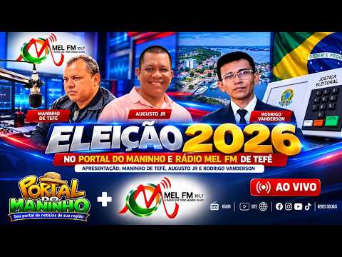 Cobertura AO VIVO das Eleições 2026 - Tefé/AM