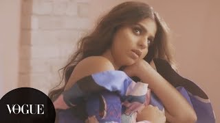 august 2018 suhana khan 39 s very first vogue india cover shoot