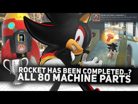 ALL 80 Machine Part Locations in Sonic x Shadow Generations In One Run! (Rocket has been completed?)