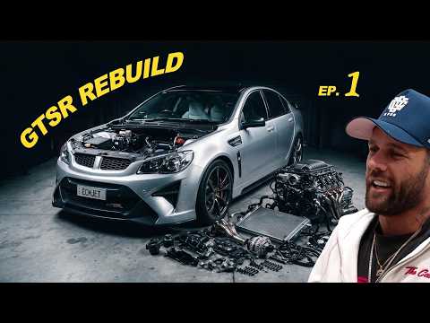 REBUILDING MY HSV GTSR BECAUSE I BLEW MY ENGINE! Ep1
