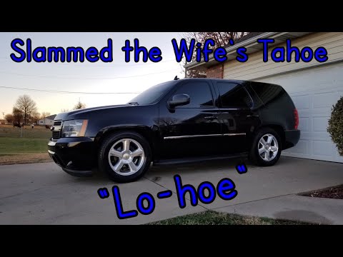 How to Lower 4WD or 2WD Tahoe Yukon Escalade Project Lo-hoe
