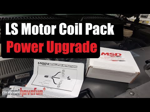 LS Motor Coil Pack Power UPGRADE (MSD 88867) AVOID MISFIRE CODE  | AnthonyJ350