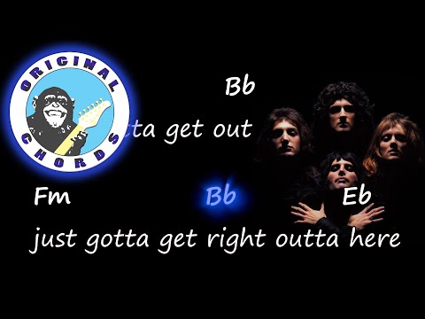 Queen - Bohemian Rhapsody - Chords & Lyrics