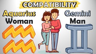Aquarius Woman and Gemini Man Compatibility