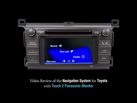 Sistema de navegación para Toyota con el sistema multimedia Touch 2 Panasonic Vista previa  12