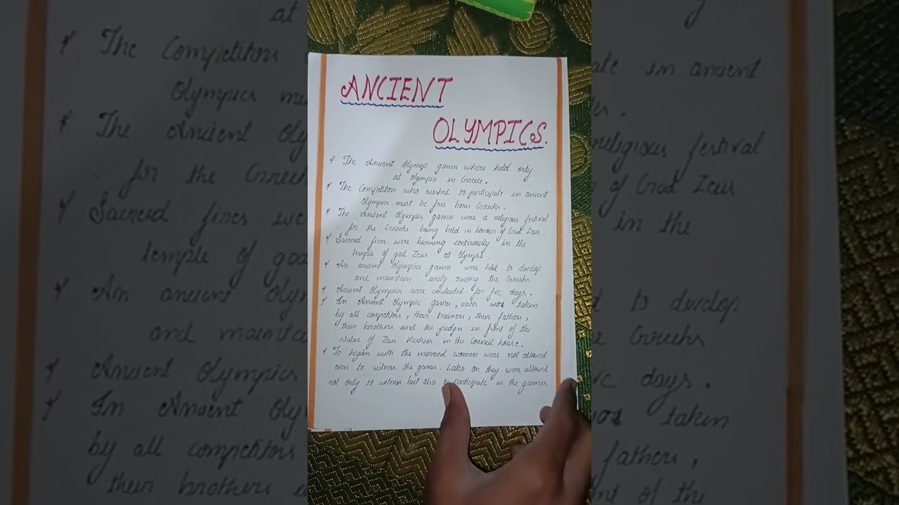 project file on olympics #olympics