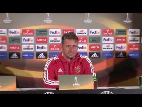 Rapid-Pressekonferenz nach dem 3:2-Sieg gegen Viktoria Plzen
