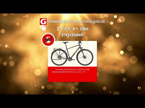 Gewinne ein DIAMANT 247 DELUXE mit Riemenantrieb