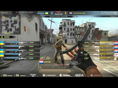 The World Championships 2015 European Qualifier | Ukraine vs. Netherlands | (Map: Dust 2)
