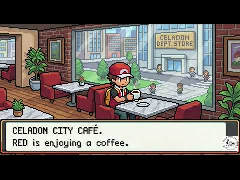 ☕ Coffee in Kanto ~ Relaxing Pokémon FireRed/LeafGreen Town Music | Bossa Nova