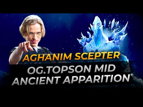 Topson Ancient Apparition Mid - Dota 2 Replay Full Gameplay