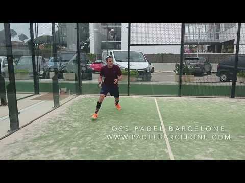 STAGE DE PADEL À BARCELONE pour Romain