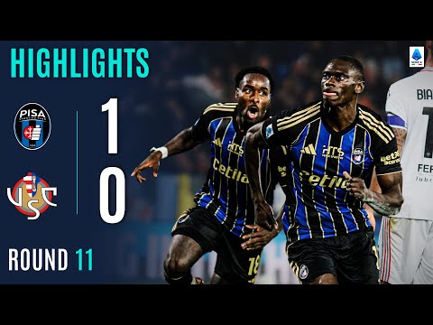 PISA-CREMONESE 1-0 | HIGHLIGHTS | Tourè Secures First Win For Pisa | Serie A 2025/26